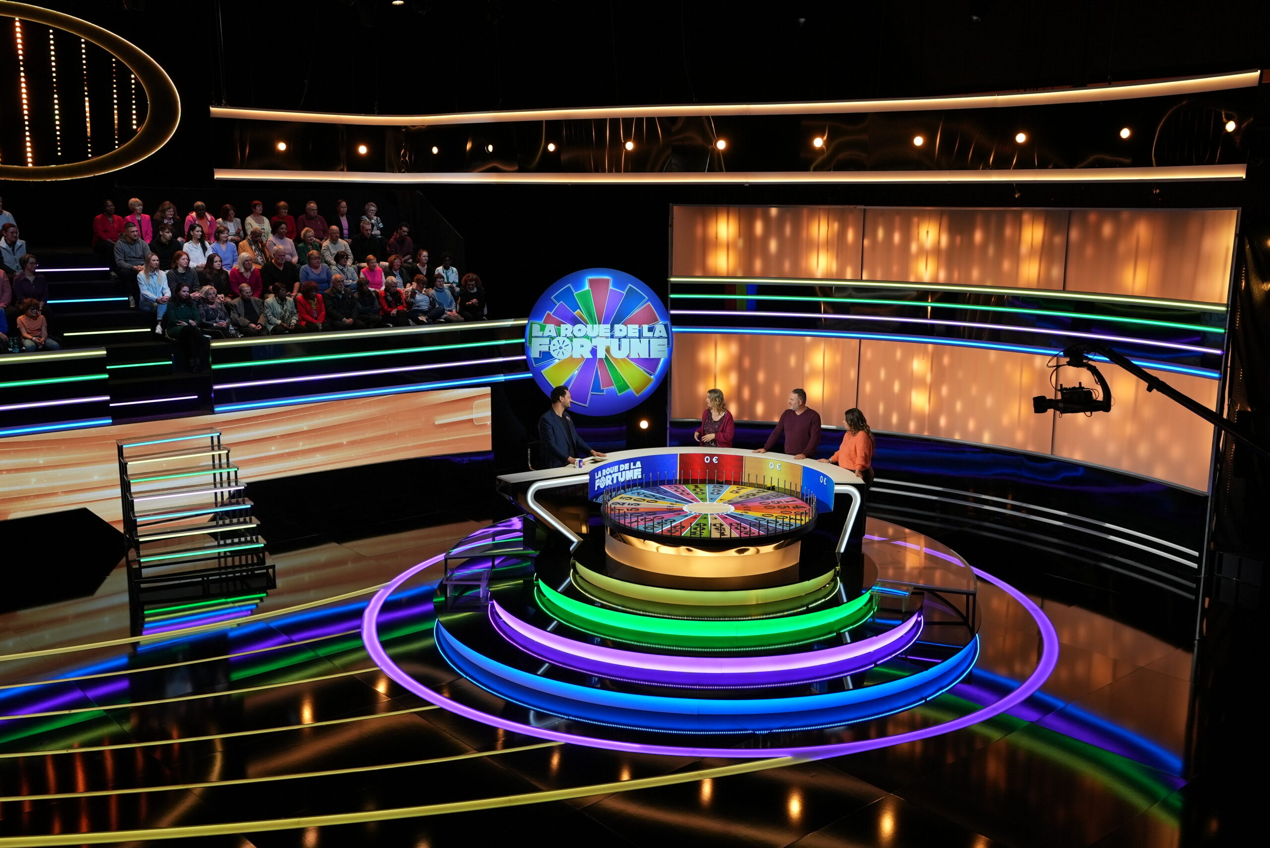 Image émission la roue de la fortune avec Eric Antoine Paris Brest Castings